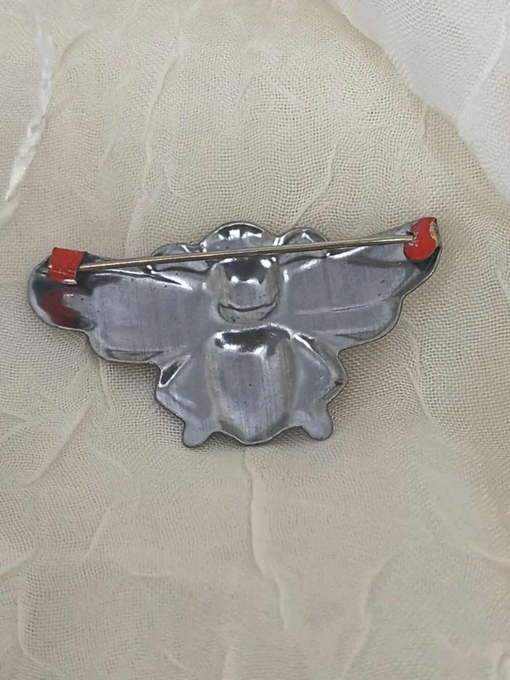 1950s Carnival Prizes Tin Litho Toy Badge Pin Bee Japan
